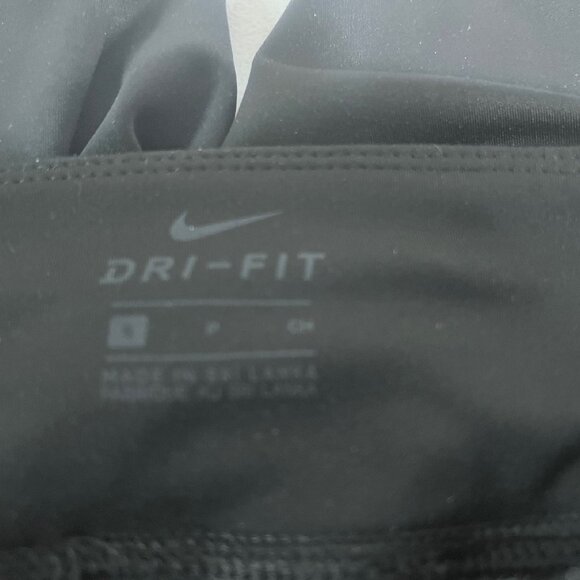 Nike Dri-Fit Black Mesh Leggings – Size S - Picture 6 of 8